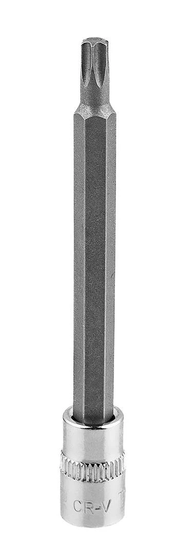 Końcówka Torx TX27 antgalis ant 1/4 colio lizdo, ilgas, 87 mm