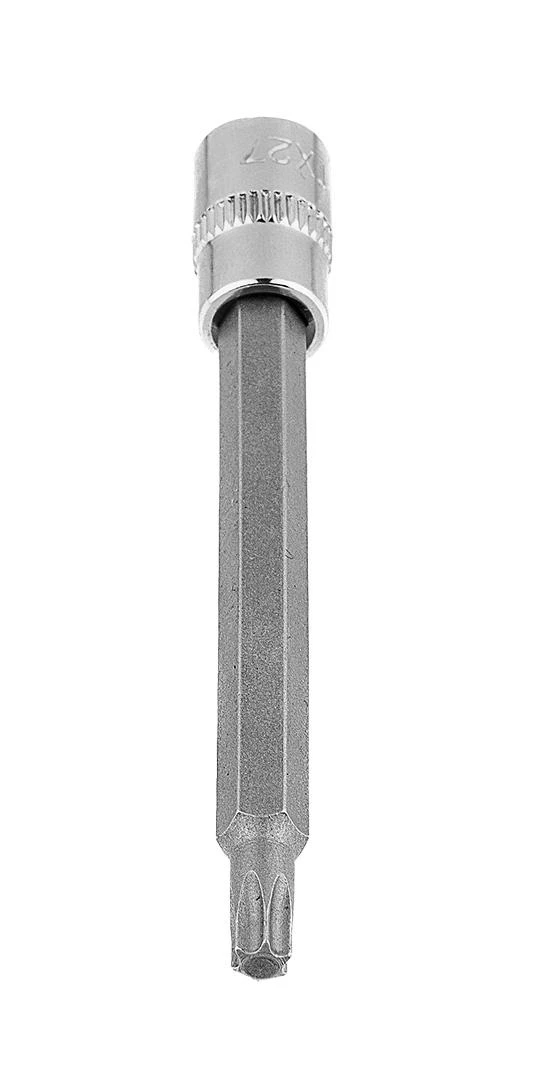 Końcówka Torx TX27 antgalis ant 1/4 colio lizdo, ilgas, 87 mm