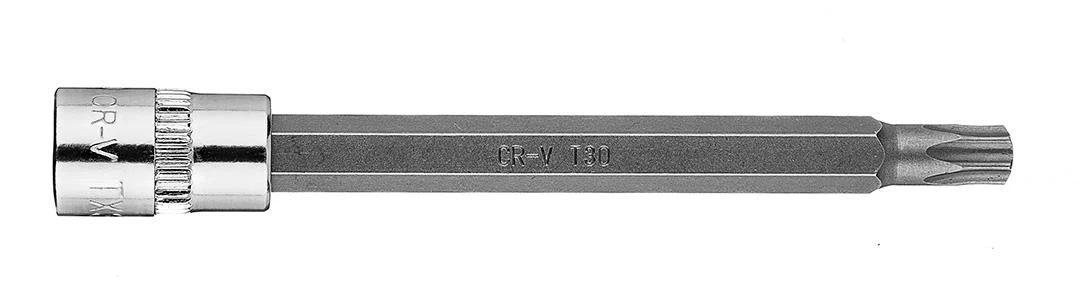 Końcówka Torx TX30 antgalis ant 1/4 colio lizdo, ilgas, 87 mm