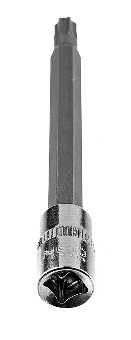 Końcówka Torx TX30 antgalis ant 1/4 colio lizdo, ilgas, 87 mm