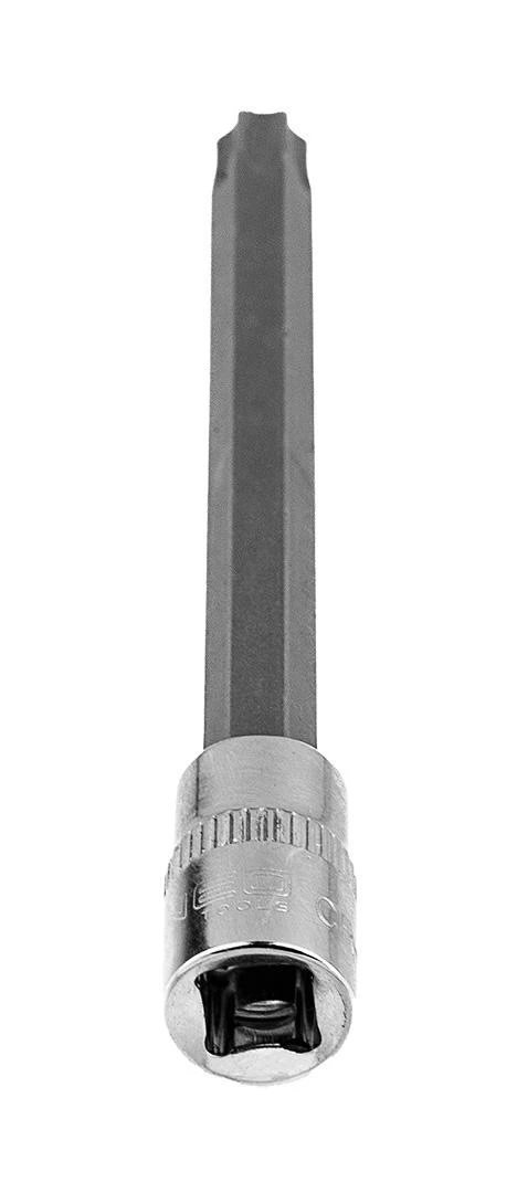 Końcówka Torx TX40 antgalis ant 1/4 colio lizdo, ilgas, 87 mm