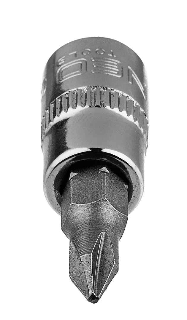 Końcówka PH1 atsuktuvo antgalis ant 1/4 colio lizdo, trumpas, 37 mm