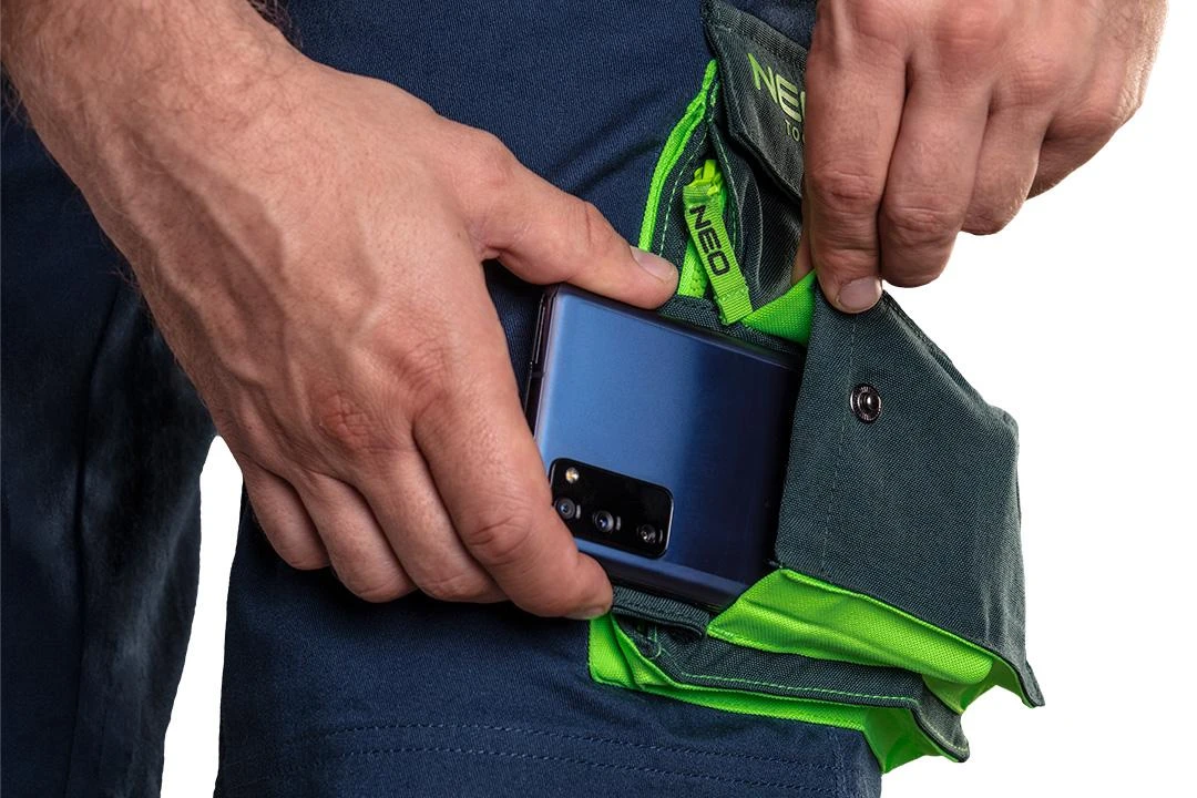 Neo Krótkie PREMIUM šortai, 62% medvilnės, 35% poliesterio, 3% elastano, L dydis