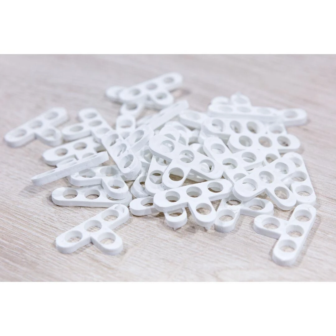Krzyżyki T formos tarpikliai 5,0 mm, 50 vnt.