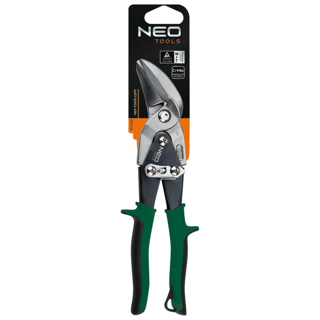 Nożyce Lakštinio metalo žirklės 240 mm, kairiojo kampo
