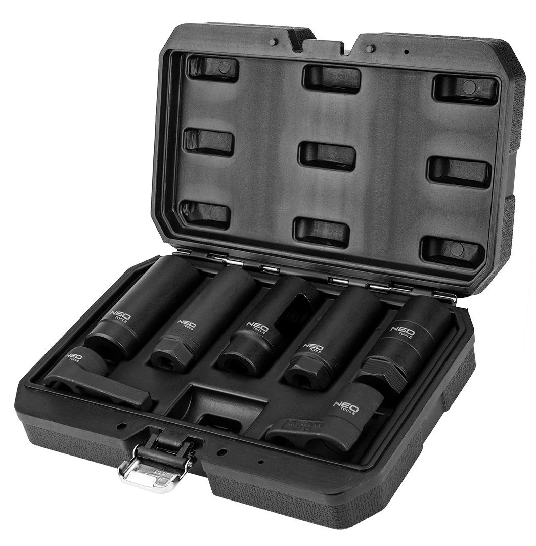 Neo Tools Nasadki, Lambda zondo dangteliai - 7 vnt. rinkinys