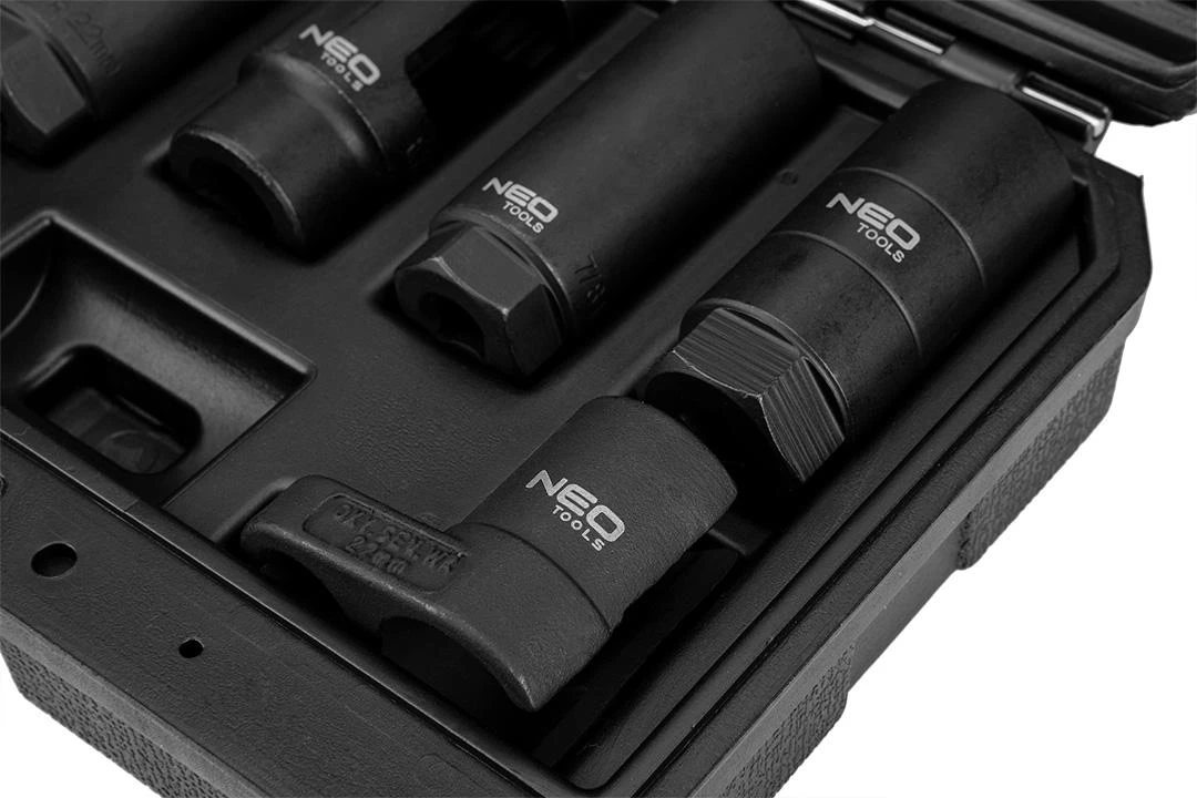Neo Tools Nasadki, Lambda zondo dangteliai - 7 vnt. rinkinys
