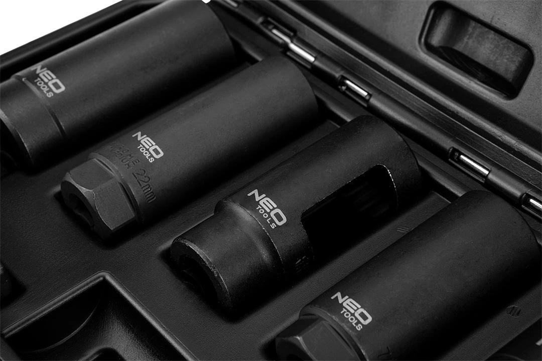 Neo Tools Nasadki, Lambda zondo dangteliai - 7 vnt. rinkinys
