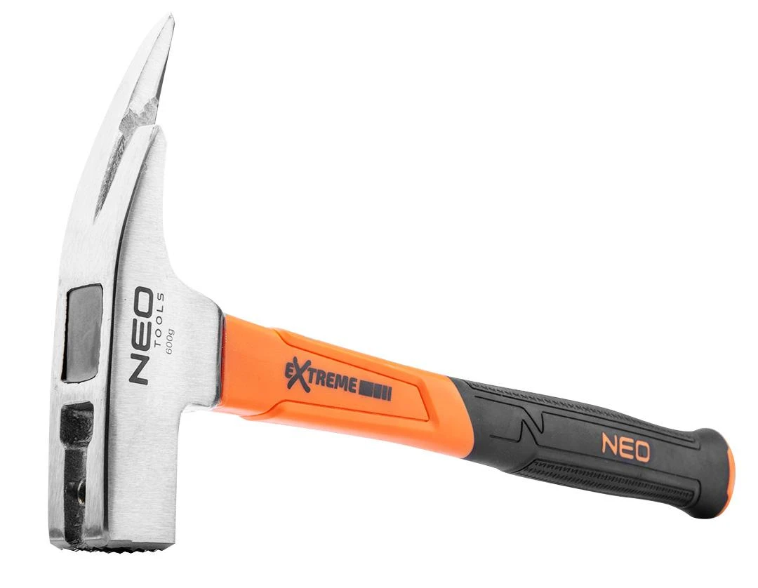 Staliaus plaktukas NEO 25-131 600g, stiklo pluošto rankena