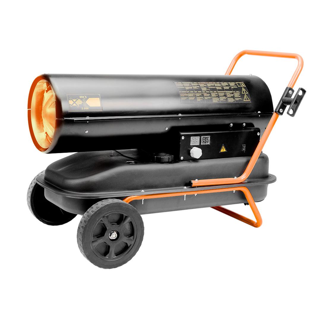 Neo Tools Neo Oil šildytuvas 30kW, bakas 34l, ratai 90-081