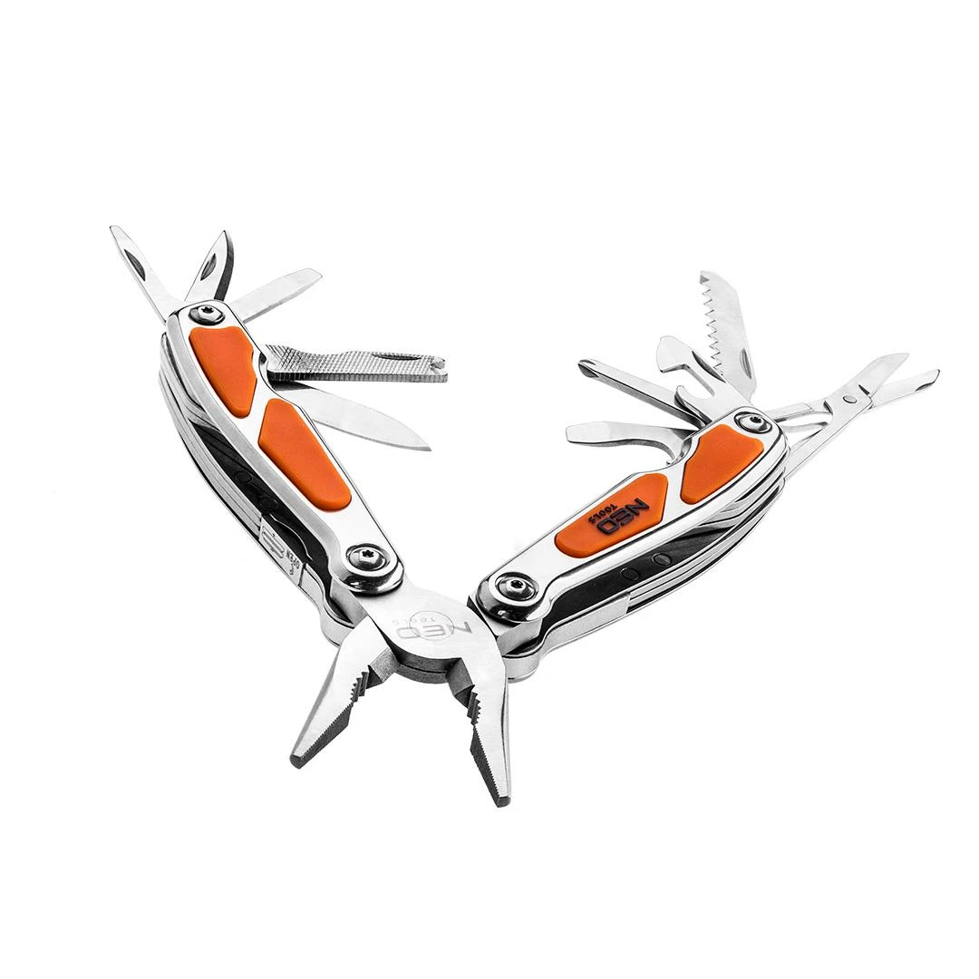 Neo Tools daugiafunkcinis įrankis, išskleistas
