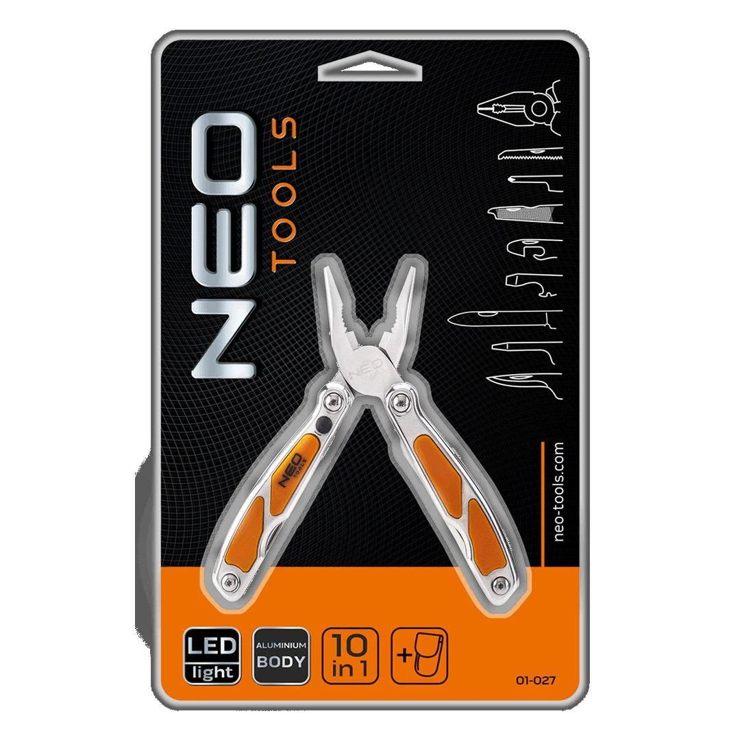 Neo Tools daugiafunkcis įrankis pakuotėje