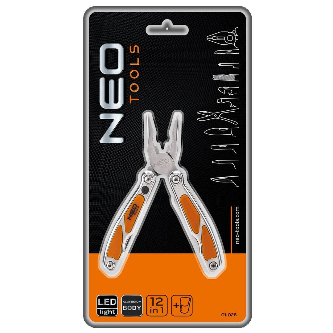 Neo Tools daugiafunkcinis įrankis pakuotėje
