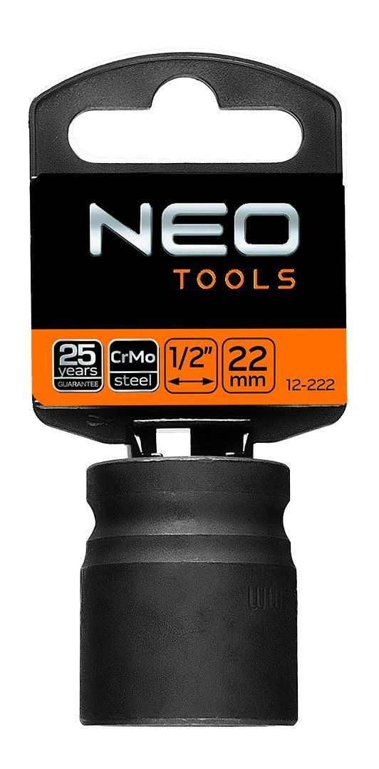 Nasadka Amortizacinė kasetė 1/2, 22 mm, Cr-Mo
