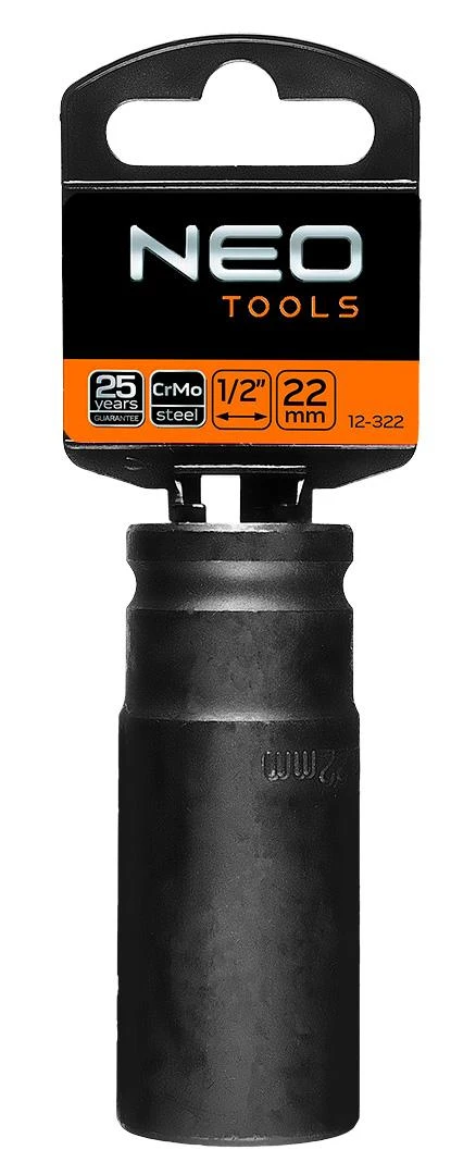 Nasadka Šešiakampė smūginė galvutė Neo 1/2", 22mm