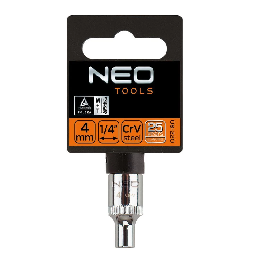 Nasadka Šešiakampė galvutė Neo 1/4", 14mm