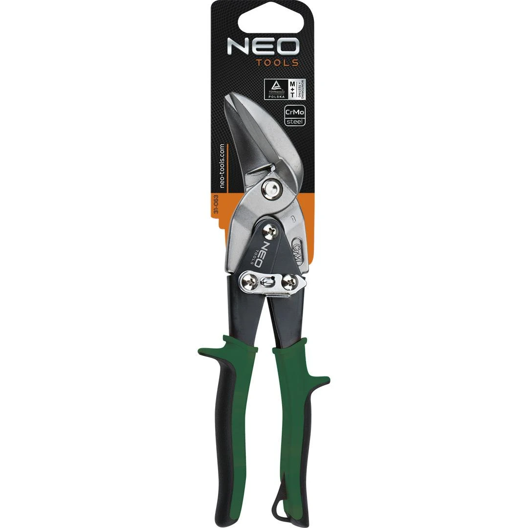 Nożyce Lakštinio metalo žirklės 240 mm, stačiakampės