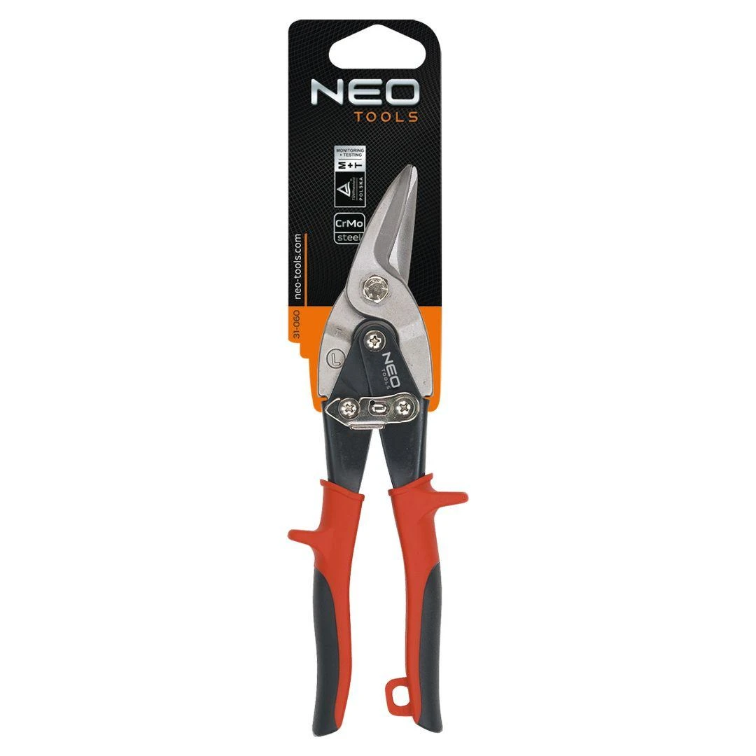 Neo Nożyce Lakštinio metalo žirklės 250 mm, dešinės