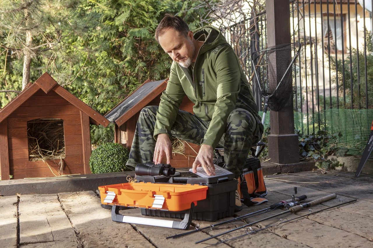 Neo Tools Ogrodniczki CAMO darbo kombinezonai, XS dydis