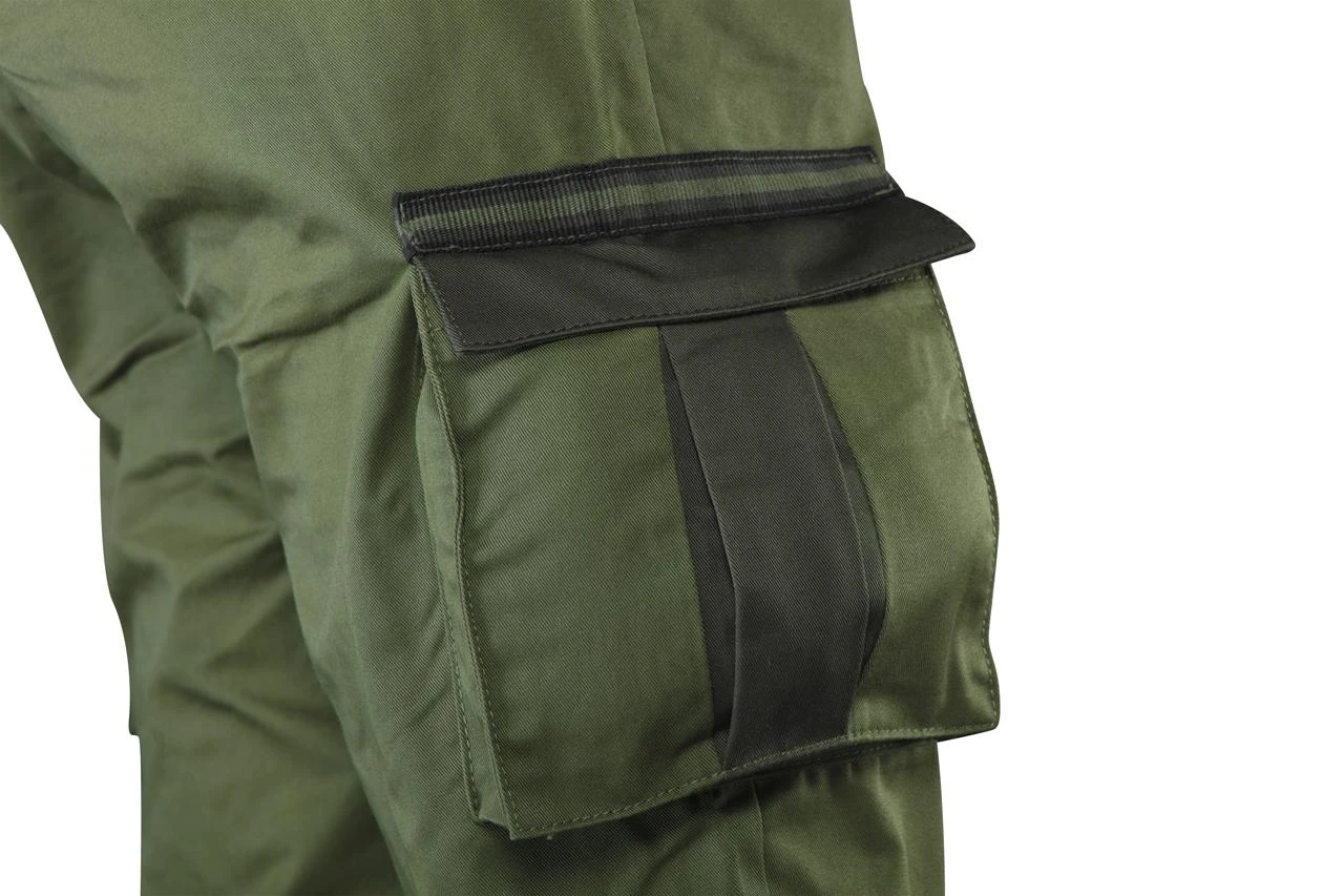 Ogrodniczki CAMO alyvuogių spalvos darbo kombinezonas, M dydis