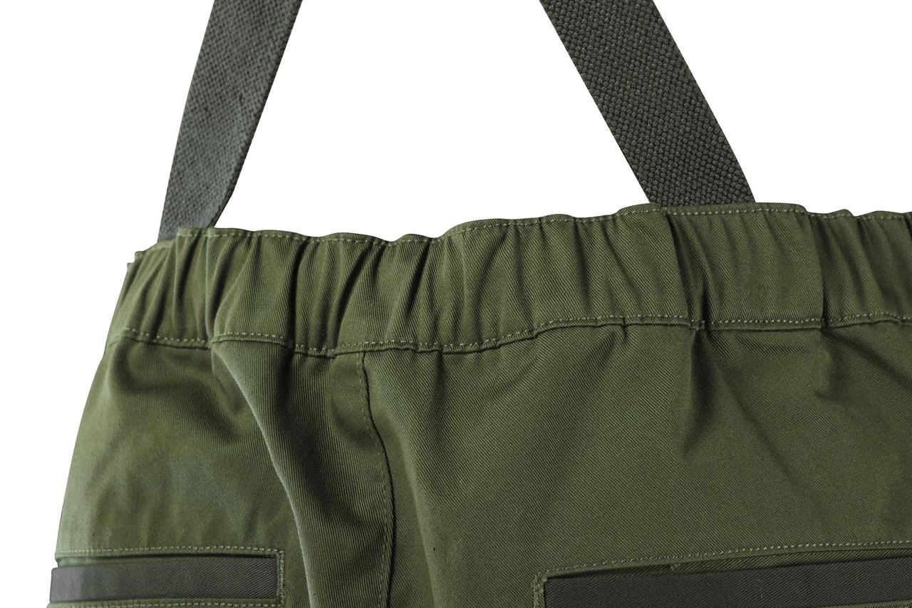 Ogrodniczki CAMO alyvuogių spalvos darbo kombinezonas, M dydis