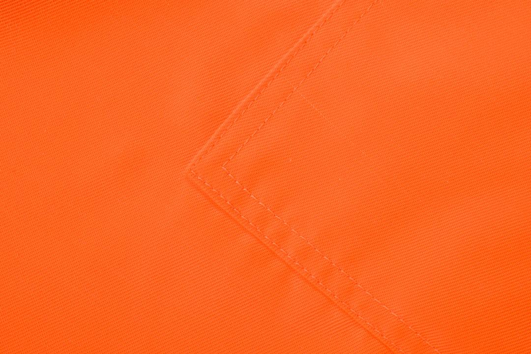 Ogrodniczki Darbiniai kombinezonai, gerai matomi, vandeniui atsparūs, oranžiniai, S dydis