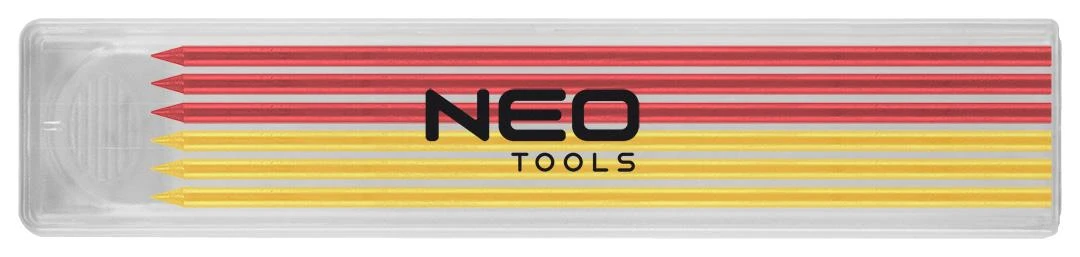 Neo Ołówek Pieštukas, automatinis rašiklis su drožtuku ir 12 užpildų