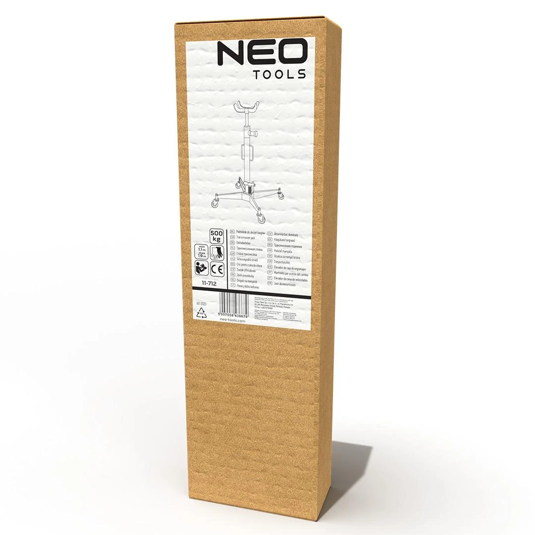 Neo Tools Podnośnik Pavarų dėžės domkratas, keliamoji galia 500 kg