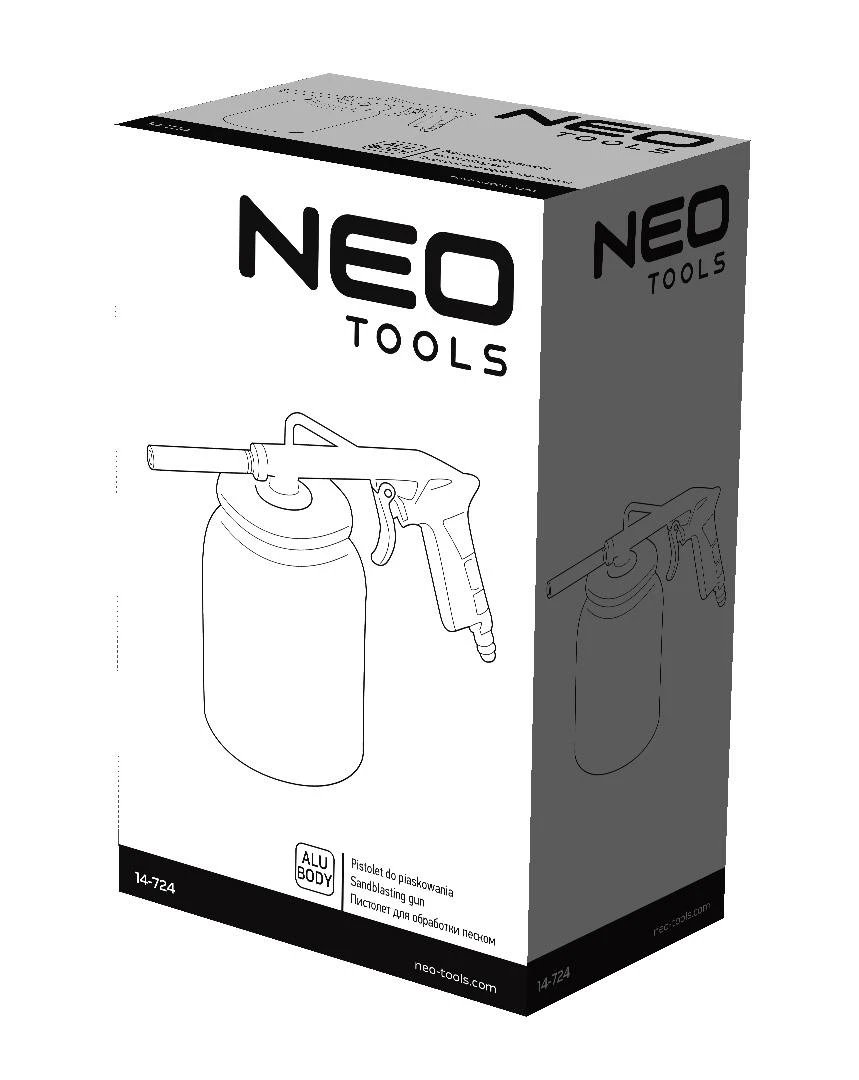 Pistolet 14-724 SMĖLIASROVĖ SU TALPA 750 M3