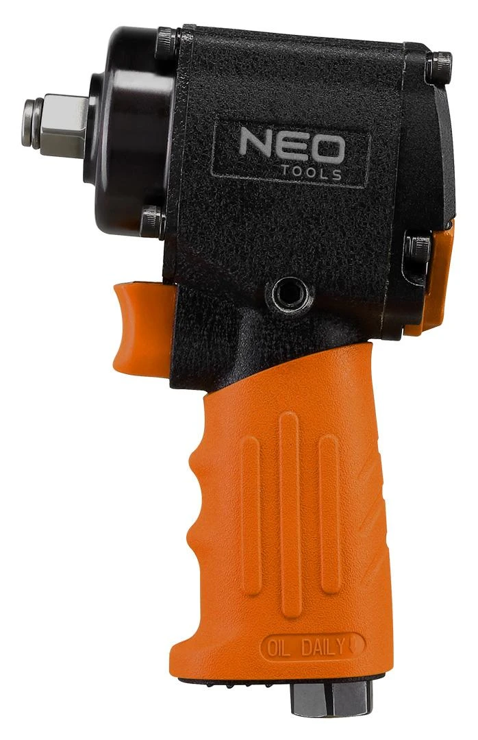 Neo Klucz Pneumatinis smūginis veržliasukis, 1/2", 680 Nm (trumpas)