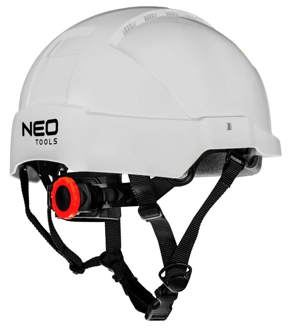 Neo Tools Hełm Pramoninis šalmas darbui aukštyje, baltas