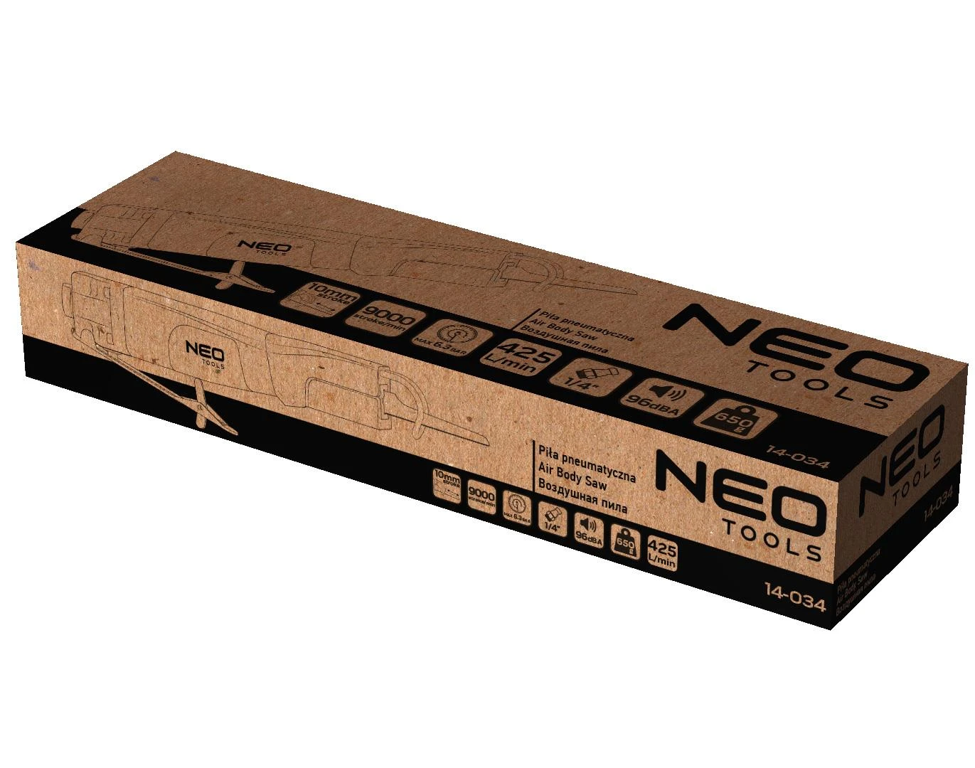 Neo Tools Piła Pneumatinis galvos pjūklas