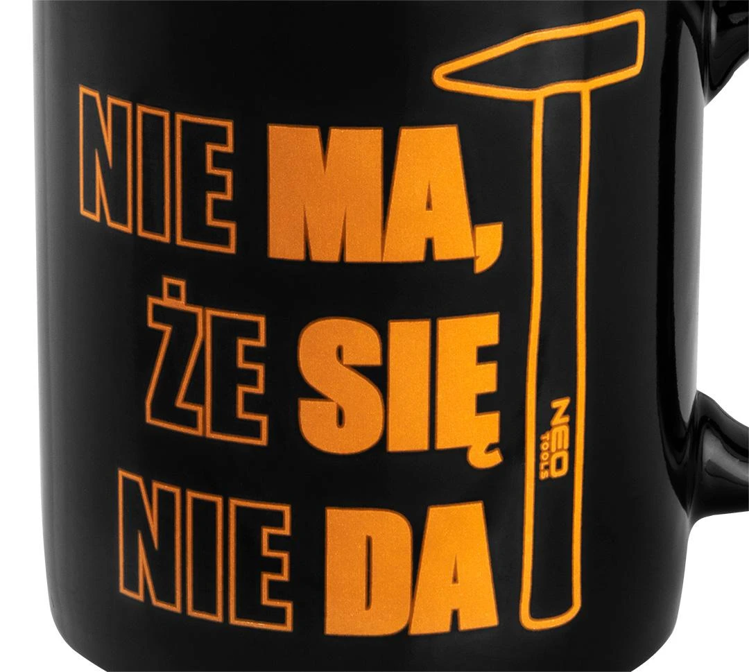 Kubek Puodelis Puodelis su MA SIĘ DA spauda, ​​330ml