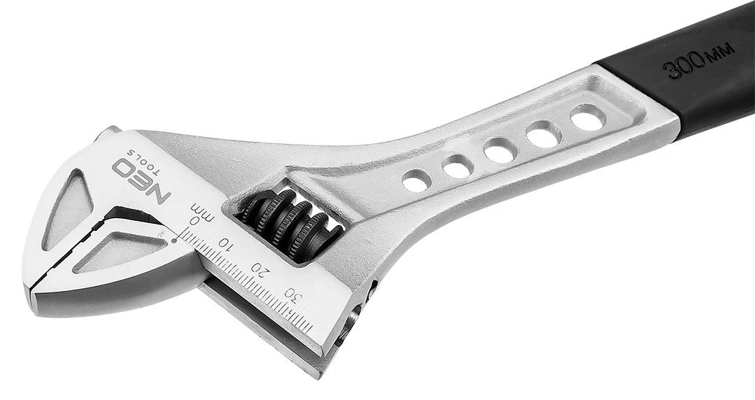 Neo Tools Klucz Reguliuojamas veržliaraktis 300 mm, diapazonas 0–38 mm