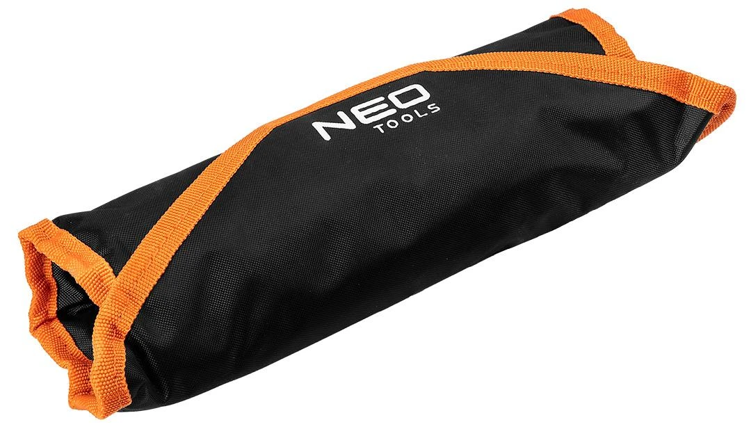 Neo Tools Klucze Kombinuoti veržliarakčiai su terkšle ir jungikliu, 12 dalių rinkinys, 8–19 mm, minkštas dėklas