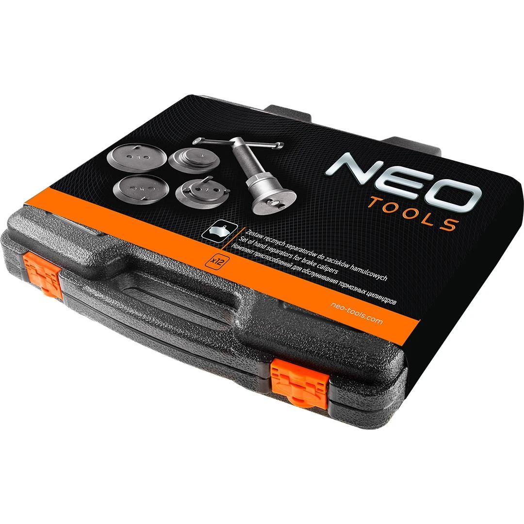 Neo Tools Rankinių stabdžių suportų skirtuvų rinkinys Neo, 12 vnt
