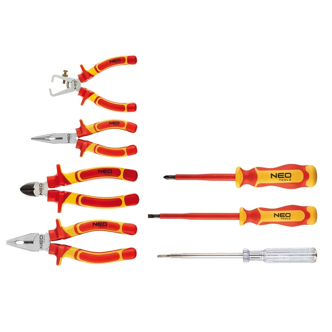 Neo Tools Rinkinys 1000 V replių ir atsuktuvų rinkinys, 7 vnt.