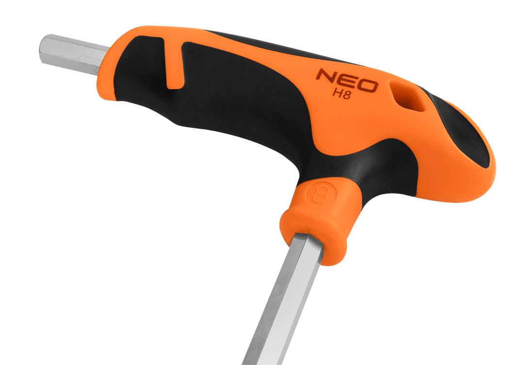Neo Tools Šešiakampiai raktai 6 vnt.įdėklas