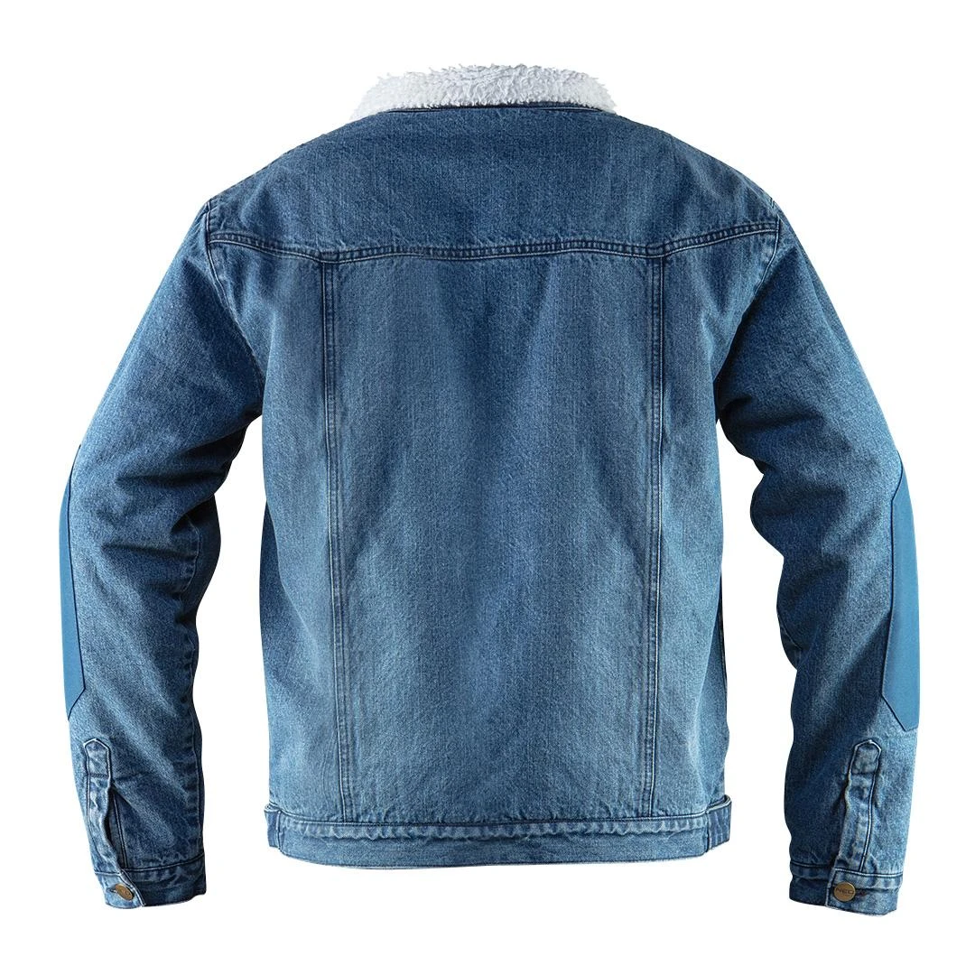 Kurtka Striukė Džinsinė pašiltinta striukė DENIM, M dydis