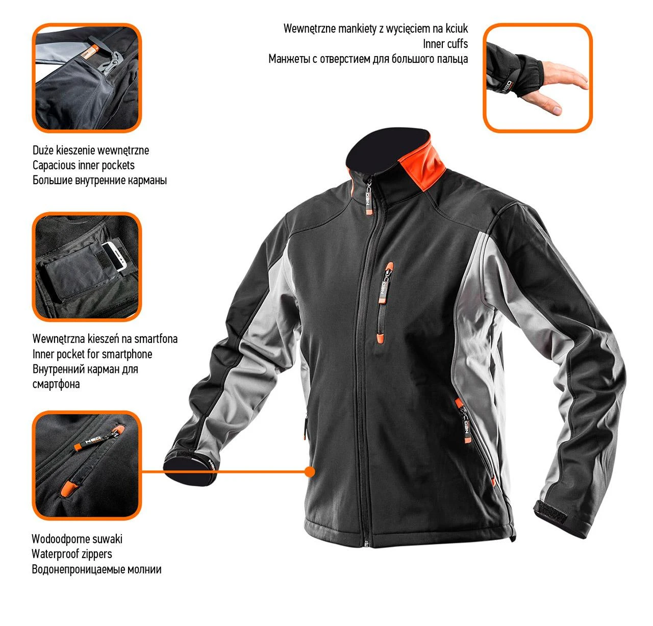 Neo Tools Darbo striukė Neo 81-550 S/XXL