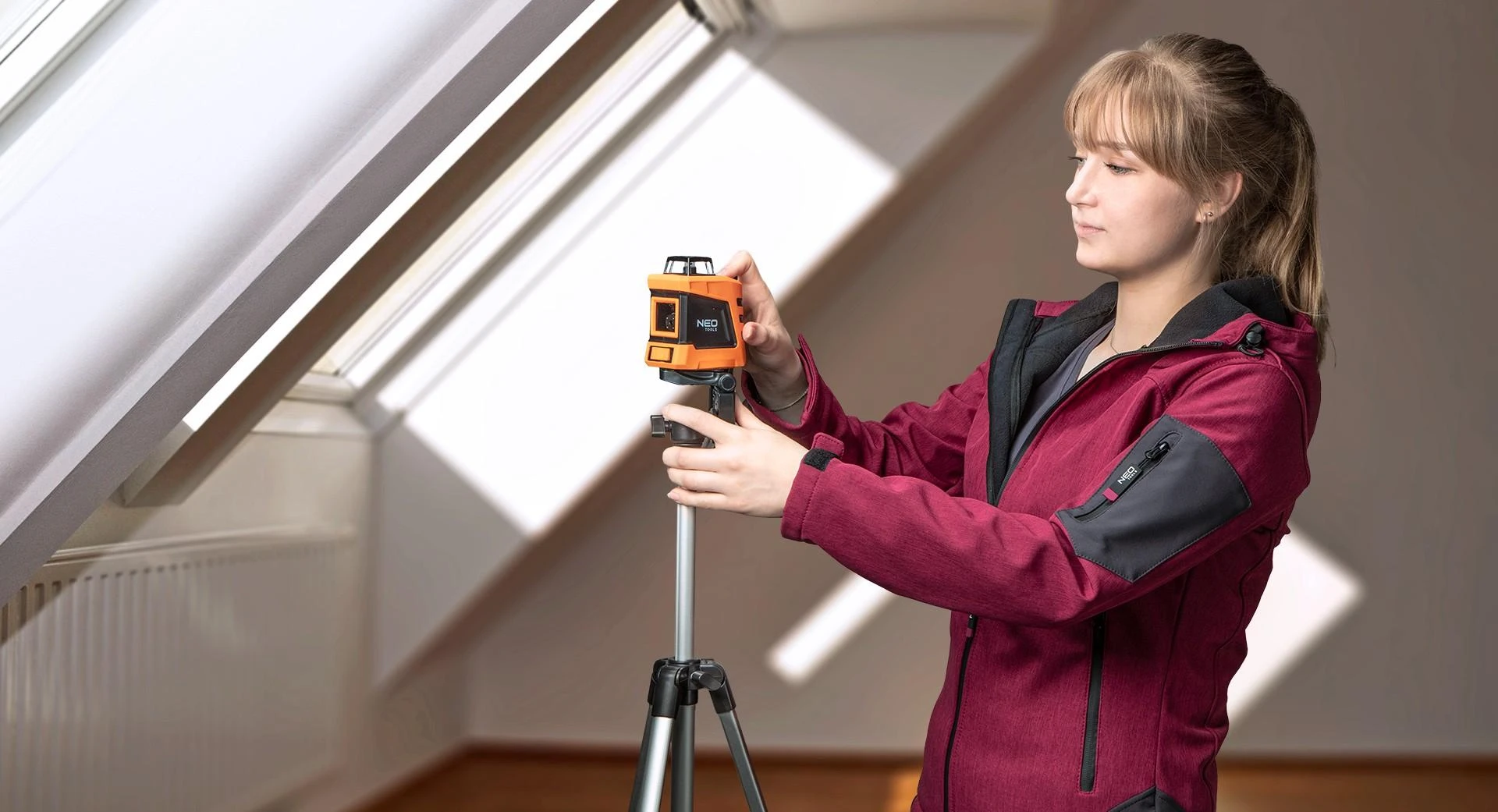 Neo Tools Striukė Moteriška softshell striukė, S dydis
