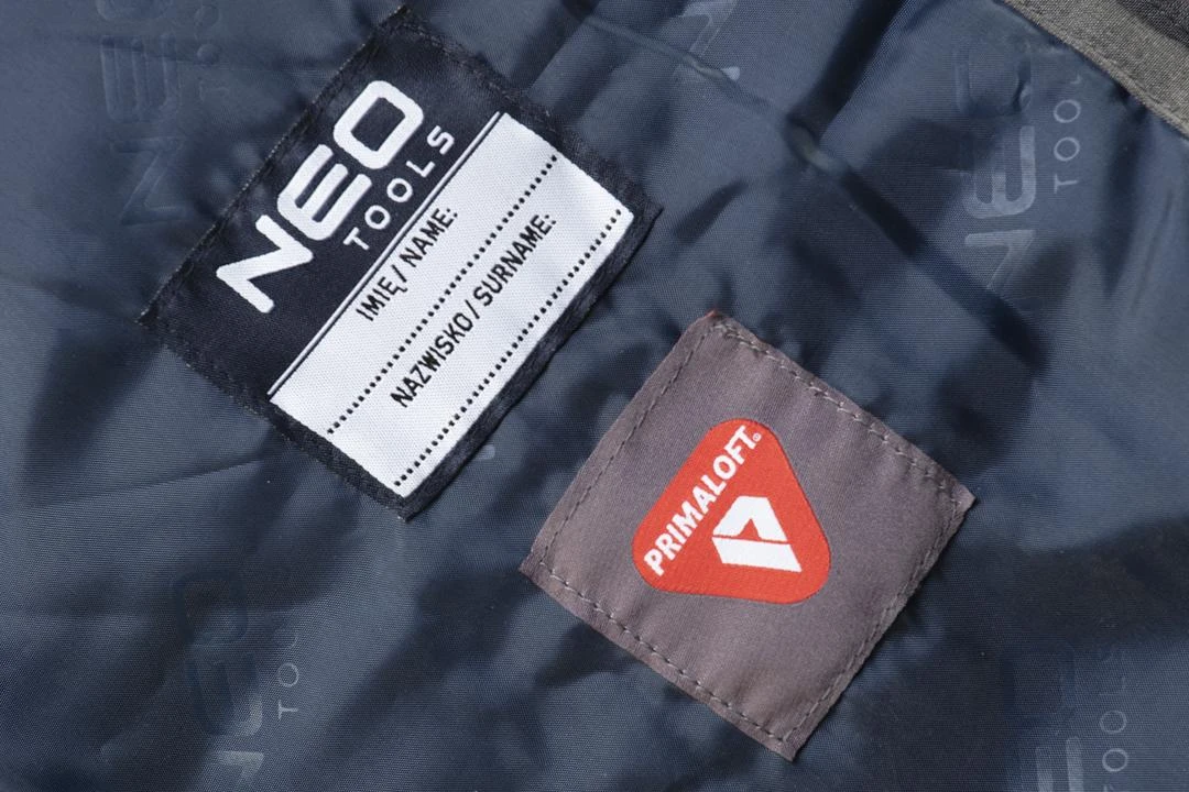 Neo Tools Striukė Striukė su 8000 PREMIUM membrana, PrimaLoft pašiltinimu, XXXL dydis