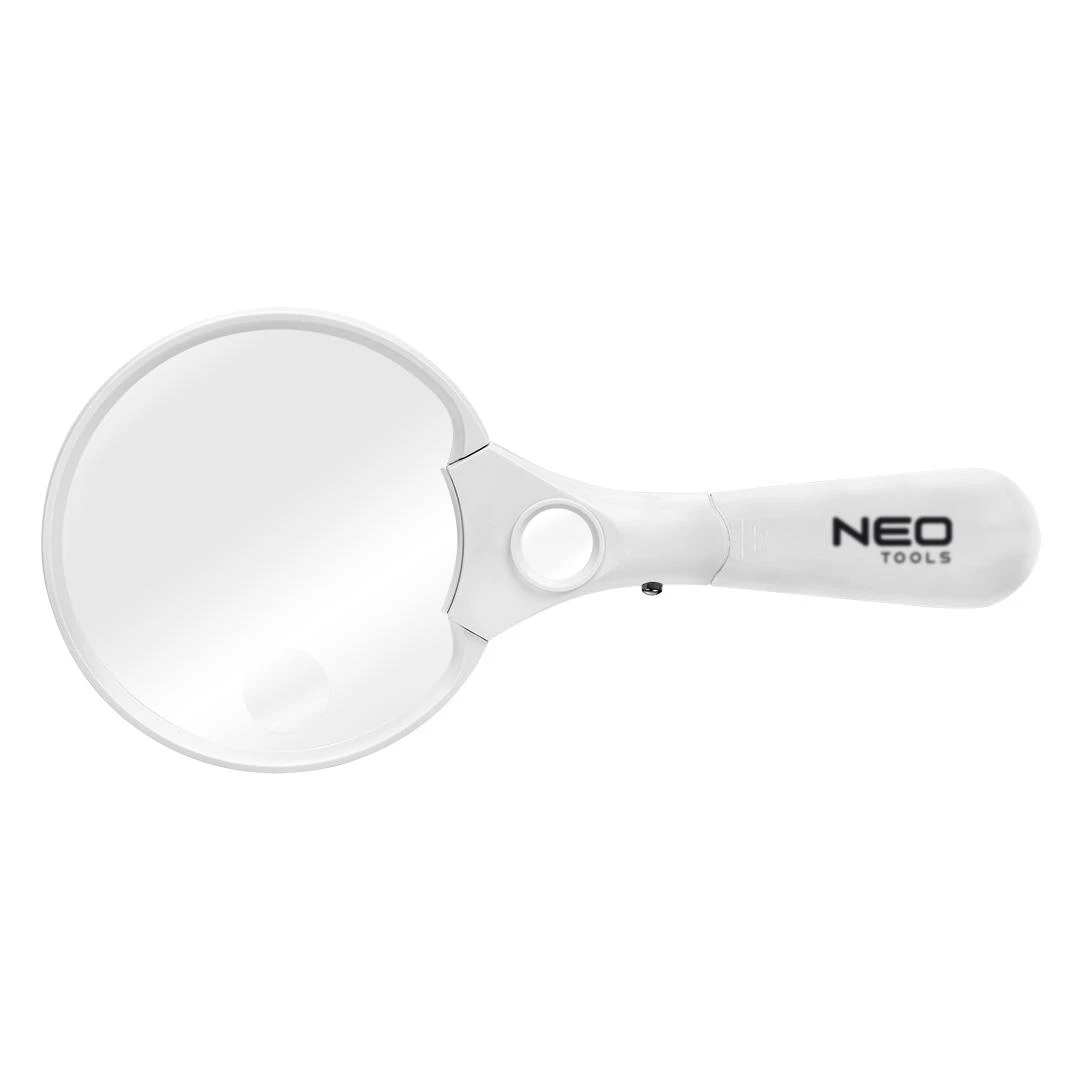 NEO Tools didinamasis stiklas su balta rankena