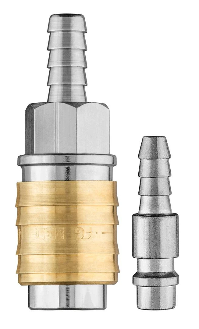 Szybkozłączka Greito prijungimo jungtis kompresoriui su 8 mm žarnos galu