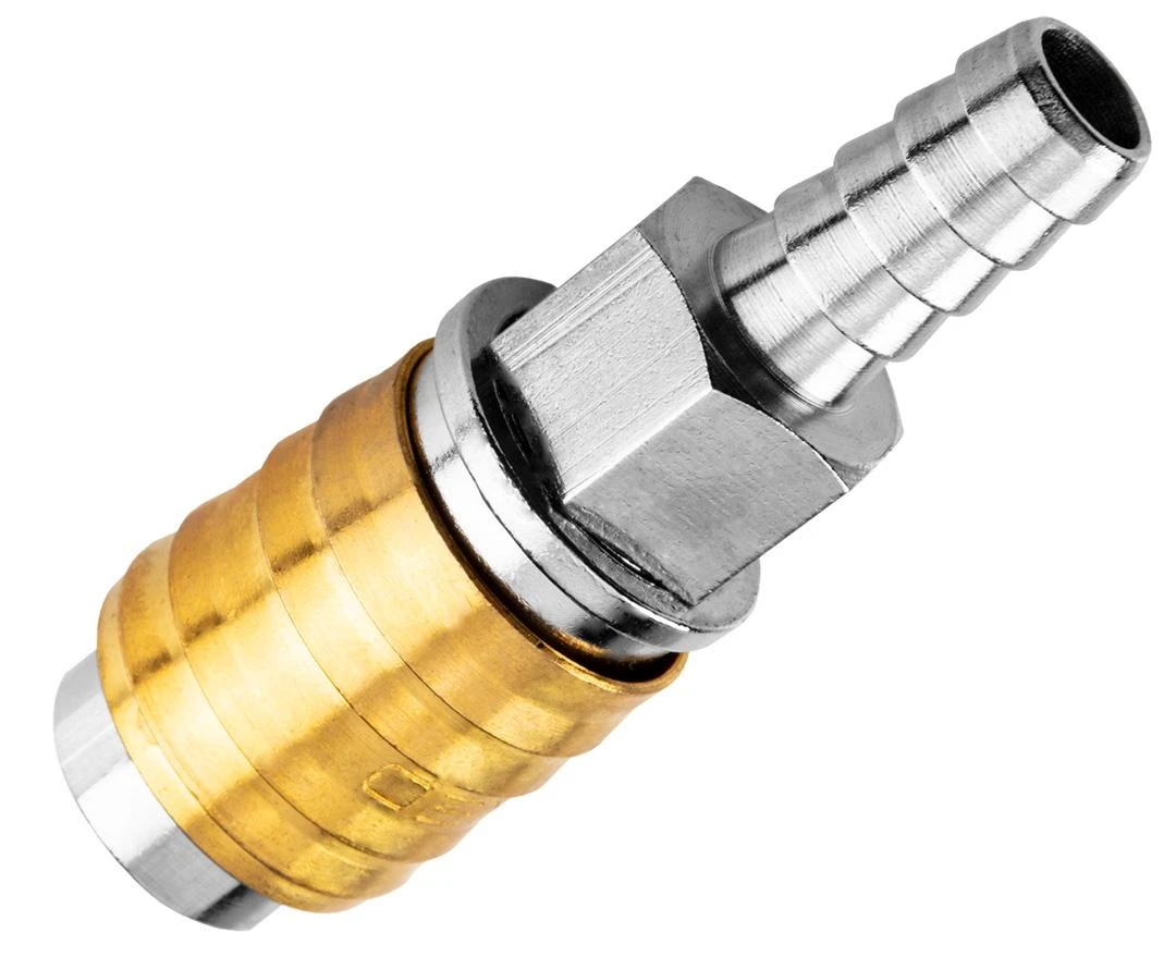 Szybkozłączka NEO TOOLS greito junginio mova kompresoriui, išoriniu sriegiu, Ø10 mm. 12-622