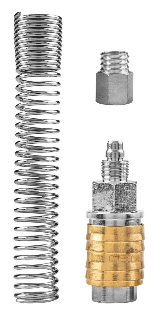 Szybkozłączka Greito prijungimo jungtis kompresoriui su 8 x 10 mm žarnos išleidimo anga