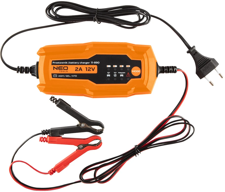 Neo Tools Automatinis akumuliatoriaus įkroviklis NEO 4-60Ah 35W