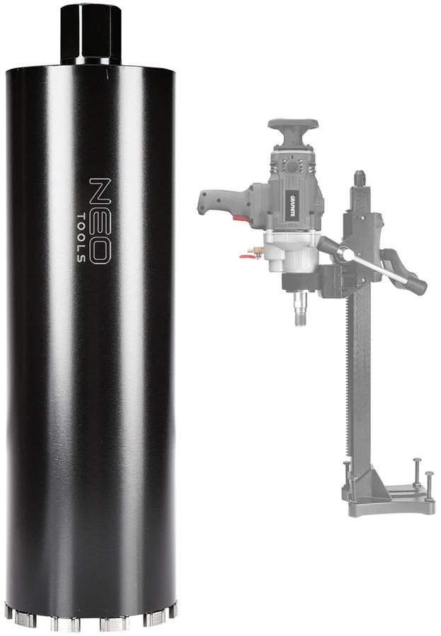Neo Tools Otwornica Deimantinis skylių pjūklas grąžtui 58G540 132×470mm×11T