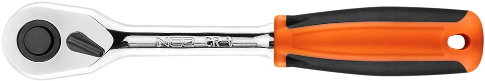 Neo Tools Grzechotka 1/2??, 45 zębów, prosta, 250 mm