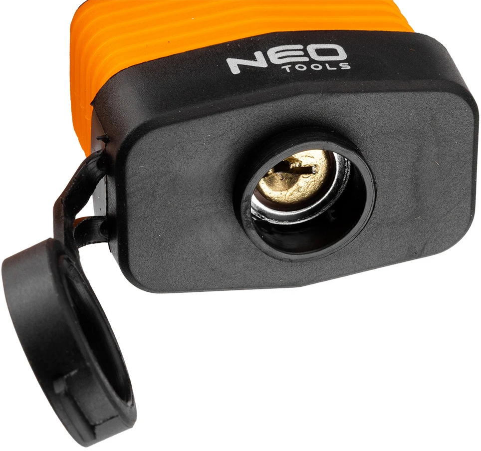 Neo Tools Kłódka długa wodoodporna laminowana osłona gum. 40mm